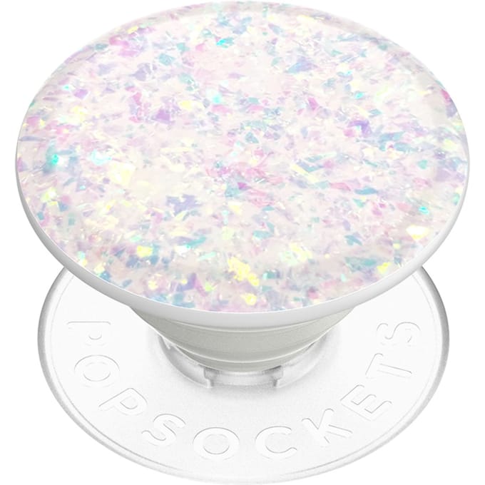 PopSockets PopTop - Iridescent Confetti White
