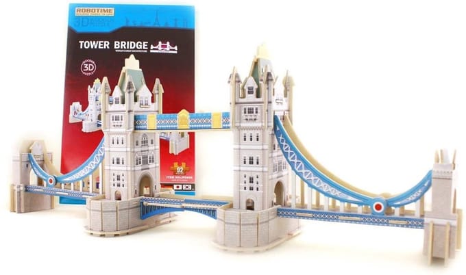 Robotime Tower bridge JPD656 houten bouwpakket