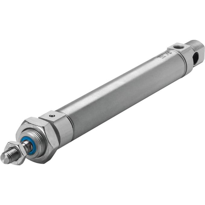 Festo Cilinder 8mm Boring 10mm Slag ISO 6432 Enkelwerkend - 19254 - P2CZD