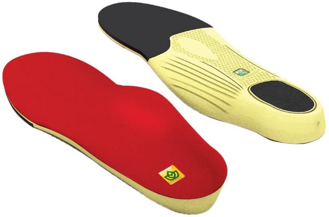 Spenco Polysorb Walker Runner Binnenzool Geel,Zwart EU 36-38