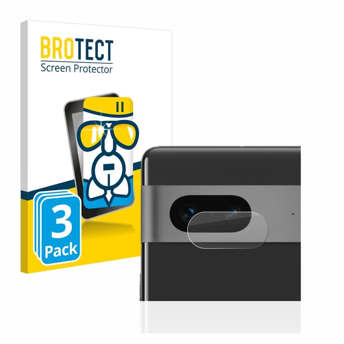 Screenprotector 3 Stuks voor Google Pixel 7 (ALLEEN Camera Lens) Beschermglas transparant