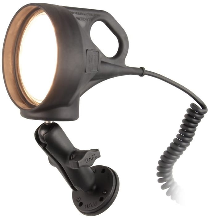 Magnetische Dubbele Balhouder met LED-spotlicht