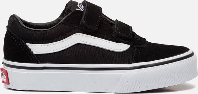 VANS YT Ward V (SUEDE - CANVAS)BLACK - WHITE - Sneakers - Unisex