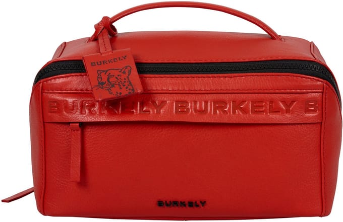 Burkely Minimal Mason Toiletry Bag - Toilettas - Volwassenen - Rood