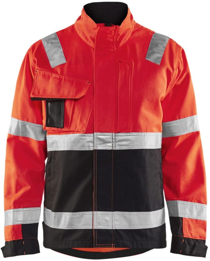 Blaklader Jack High Vis 4064-1811 - High Vis Rood/Zwart - S