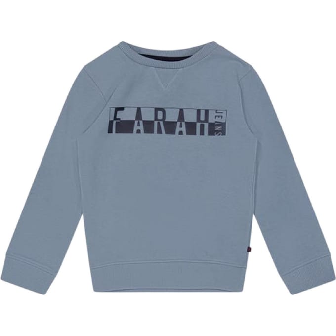 Farah Sweatshirt met grafische print voor jongens (Blauw)
