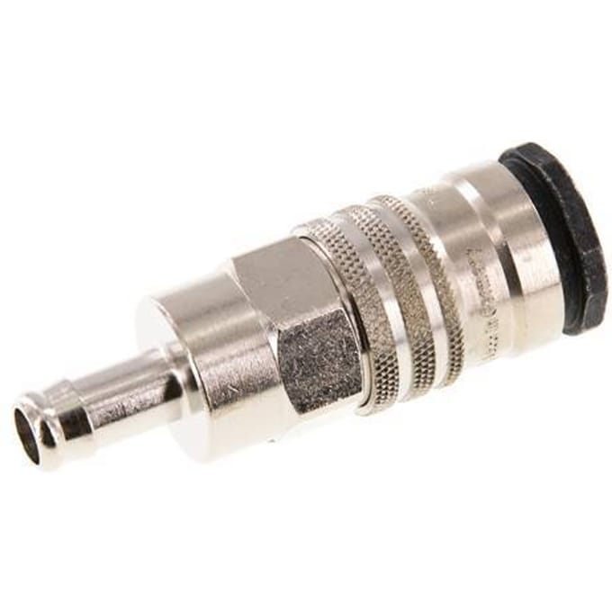 Staal/Messing DN 10 Luchtkoppeling Snelkoppeling 10 mm Slangpilaar
