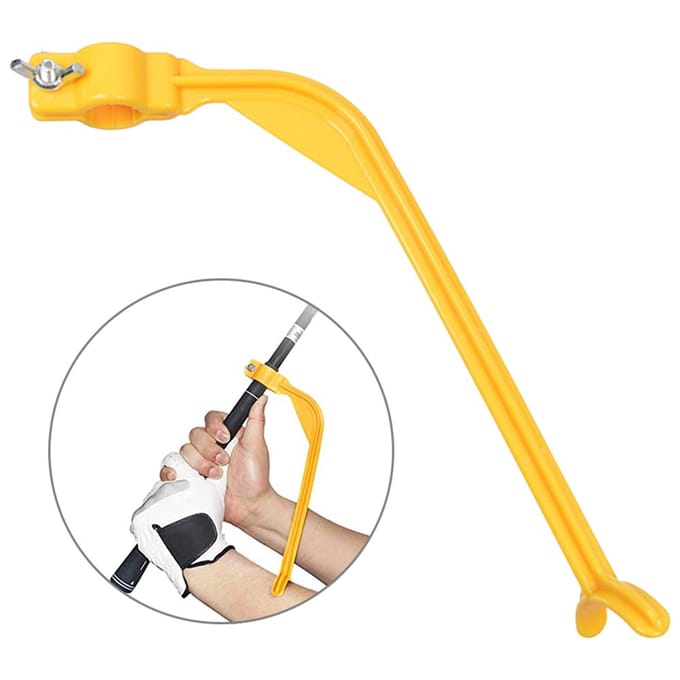 Swing Trainingshulpmiddel Swingtrainer Beginner Gebarenuitlijning Trainingshulpmiddelen voor Beginner geel