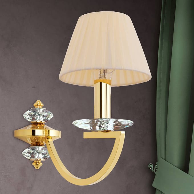 ORION Wandlamp Avala van volledig messing