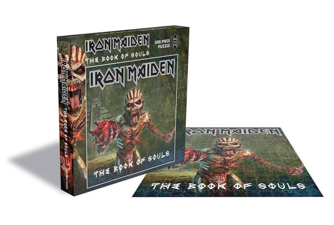 Iron Maiden Puzzel The Book Of Souls 500 stukjes Multicolours