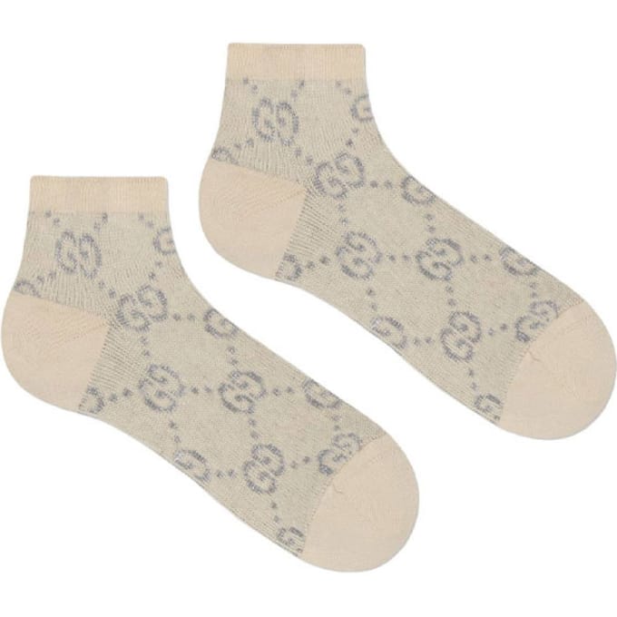 GG monogram lamé sokken