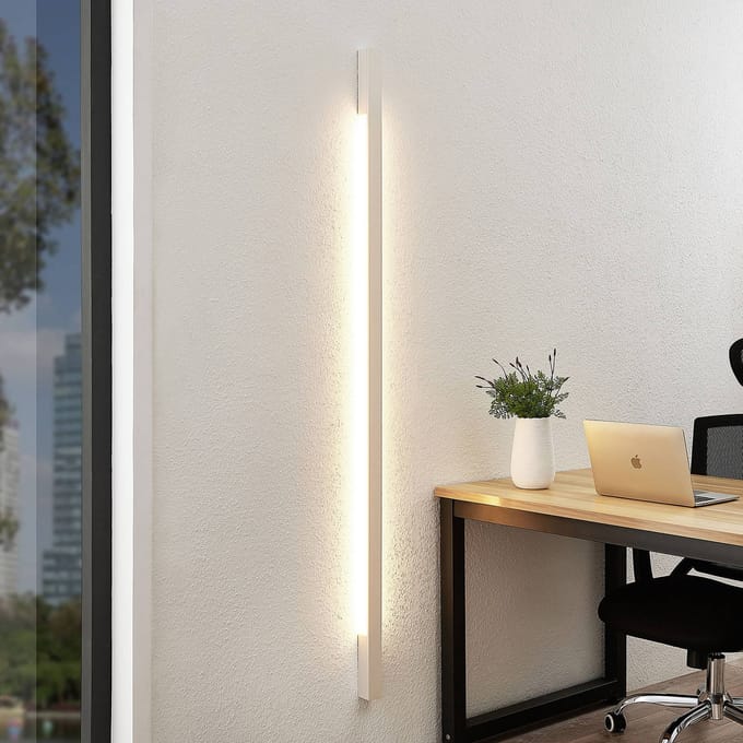 Arcchio Ivano LED wandlamp 170 cm wit