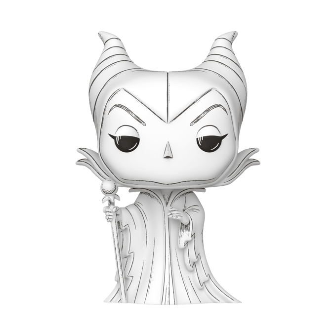 Funko! - Funko POP Vinyl Sketched - Maleficent
