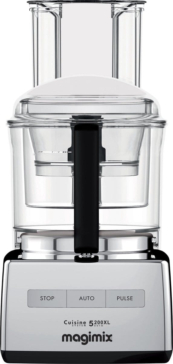 Magimix CS 5200 XL Premium Foodprocessor - Keukenmachine met Sapcentrifuge - Glimmend Chroom