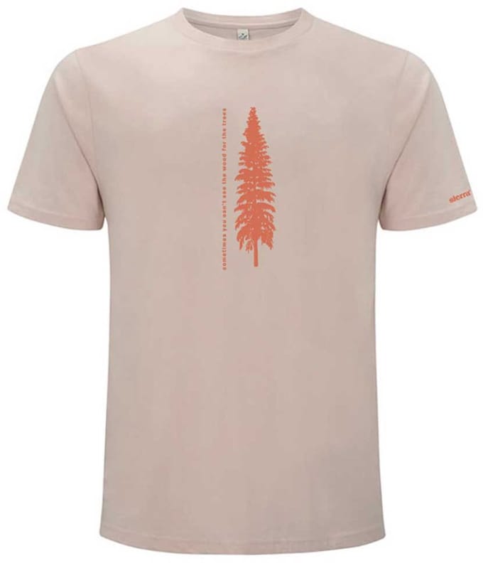 Sierra Climbing Forest T-shirt Met Korte Mouwen Roze XS