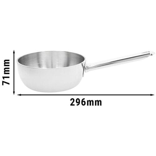 DEMEYERE APOLLO 7 - Sauteerpan - Conisch - Ø 140mm - RVS