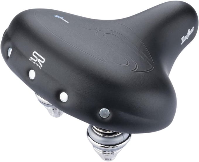 Zadel voor fietsen met Strengtex belettering