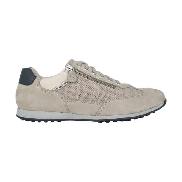 Mephisto Leon - heren sneaker - Grijs - maat 39 (EU) 6 (UK)