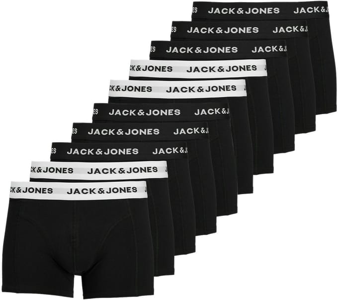 Jack & Jones Heren retro short / pant 10 pack Solid
