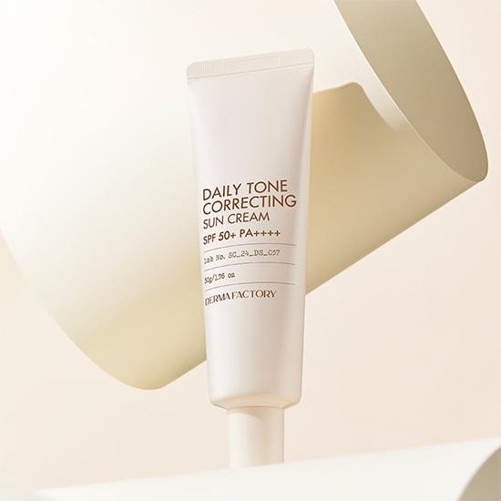 [DERMA FACTORY] Daily Tone Correcting Sun Cream SPF 50+ PA++++ 50g white