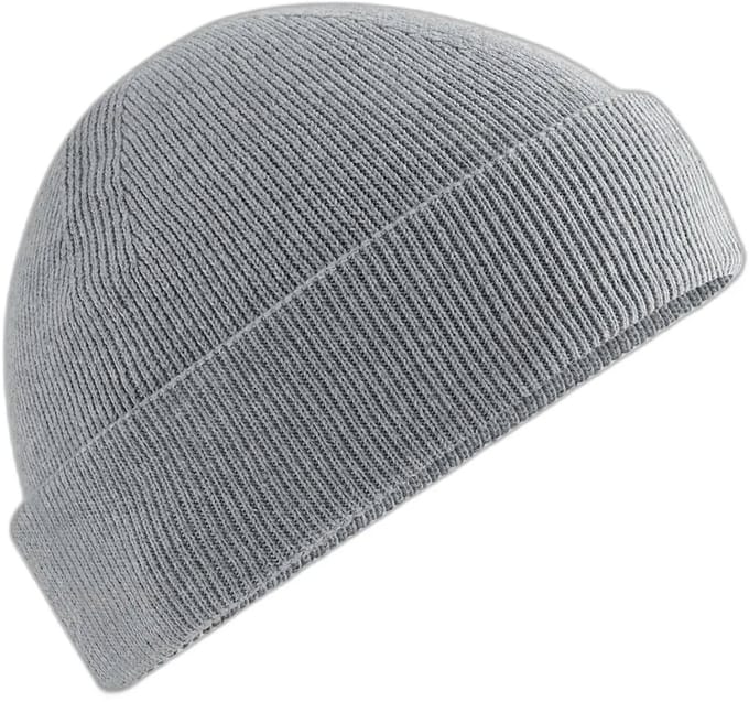 Organic Cotton Fisherman Beanie - Ash - One Size