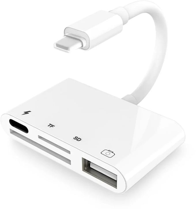DrPhone MultiHub2 – 4-in-1 USB HUB - Supersnelle USB 3.0 - SD & MicroSD tot 512GB - Plug & Play - Simultaan Opladen & Dataoverdracht