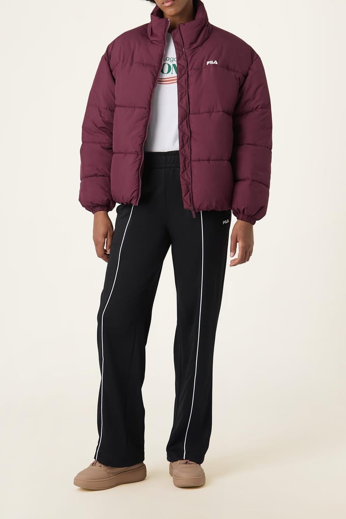 FILA Cimone Relaxed Puffer Jacket Fig Taglia: S | Giacche invernali Outlet | Donna