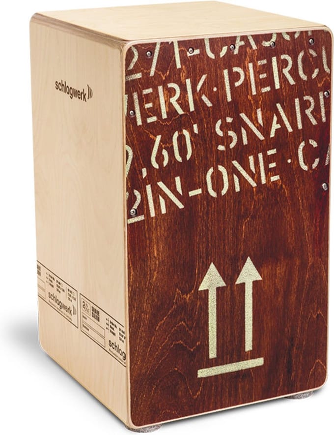 Schlagwerk "2inOne" Cajon CP404RED, large, Red Edition - Cajon