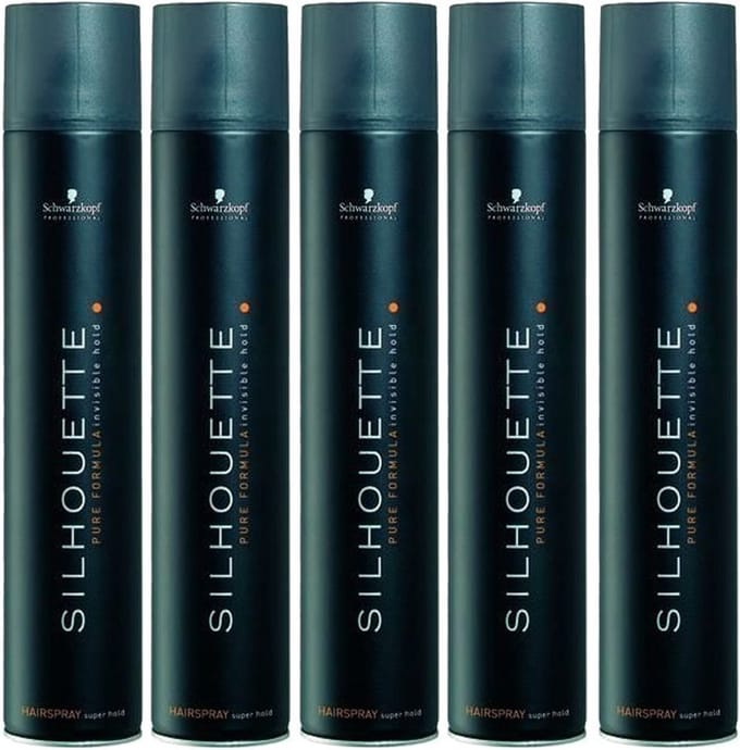 10x Schwarzkopf Silhouette Super Hold Spray 300ml