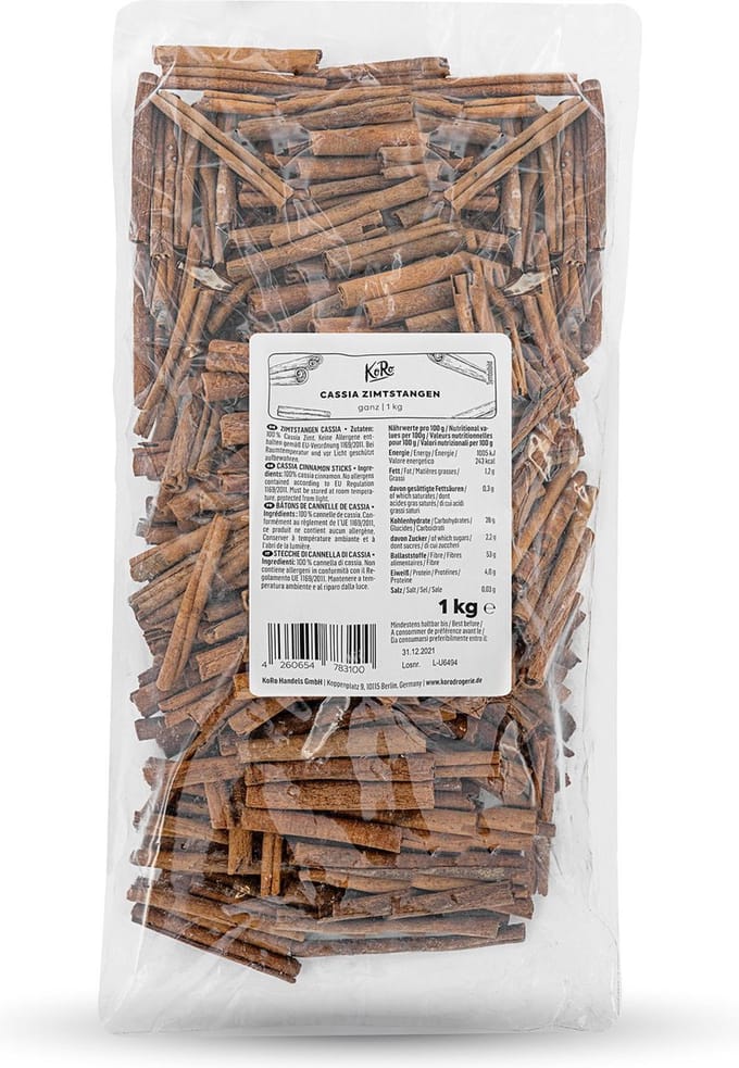 KoRo | Kaneelstokjes cassia 1 kg