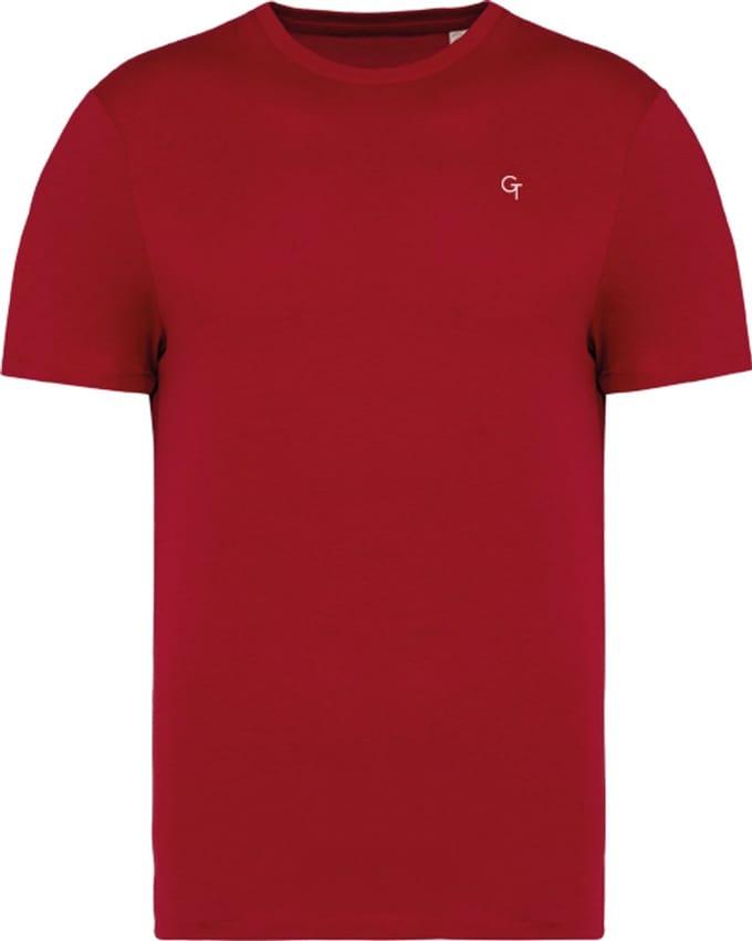 G-TOWN Essential Small Logo – T-shirt – Heren – Maat XXL – Rood