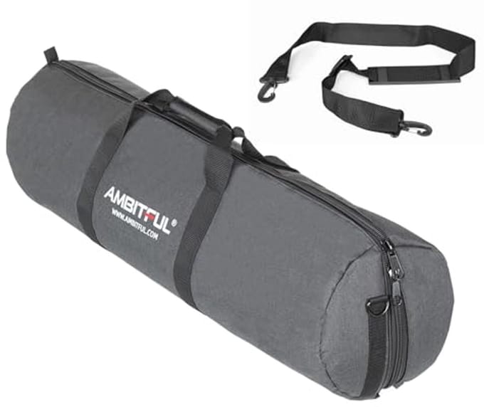 Verbrede statief draagtas voor foto accessoires - Grijs