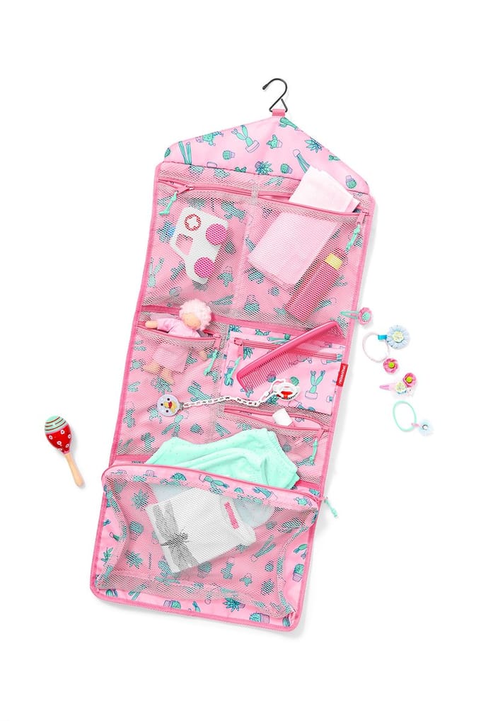 Reisenthel Myorganizer Kids Wand organizer Oprolbaar - Polyester - Cactus Pink Roze