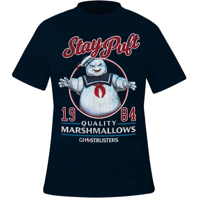 Ghostbusters - Navy Men's T-shirt Stay Puft - S