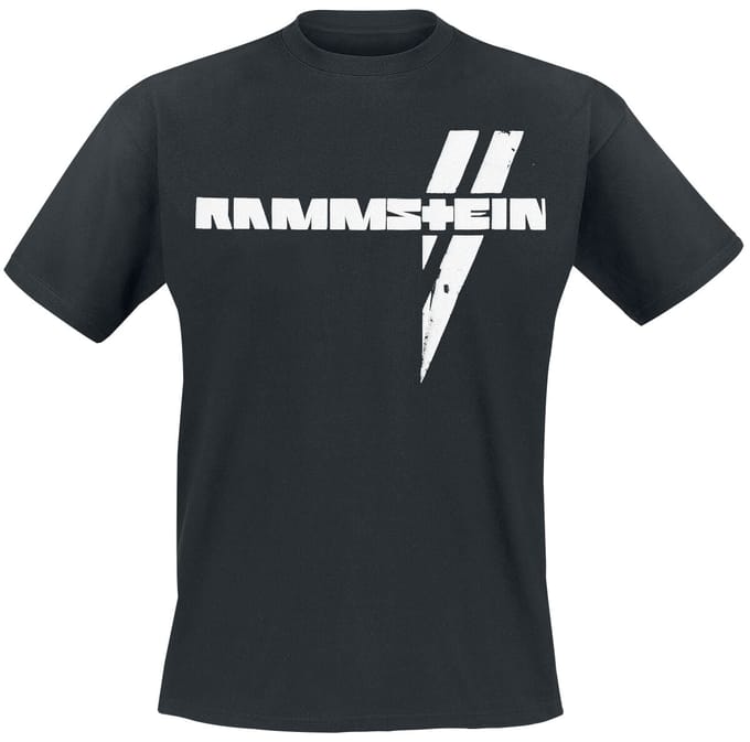Rammstein T-shirt - White Bars - S tot 5XL - voor Mannen - zwart