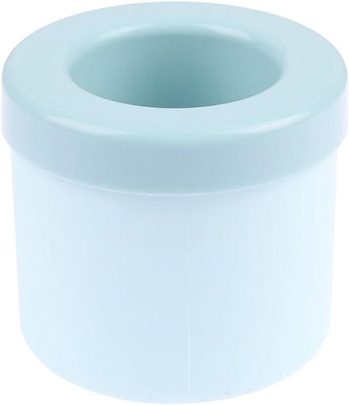 Ijsemmer met Vorm - IJsblokjes Maker - Drankjes Koelen - Creatief Ontwerp - 1 Stuk - Blauw