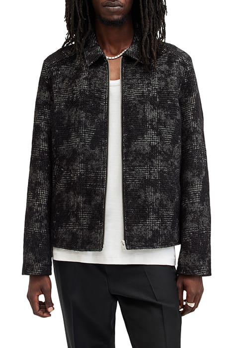 AllSaints Keller Jacket Black Taglia: M | Giacche leggere Outlet | Uomo | Nero