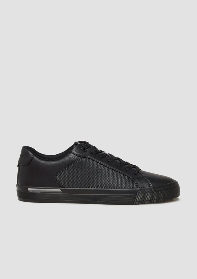 Baskets leren met veters sportstijl s.Oliver