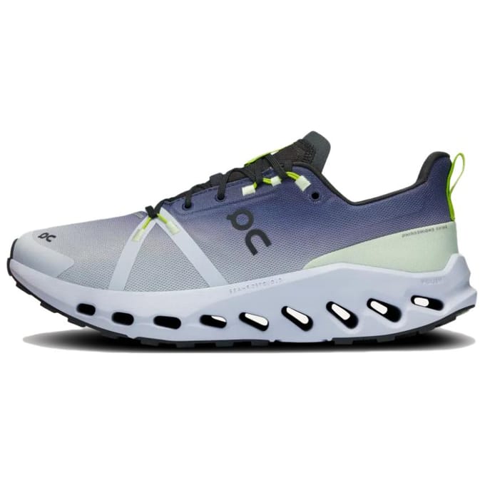 On Running Cloudsurfer Trail Waterdicht Black Heather Heren Sneakers 3ME10272094 44.5 gray