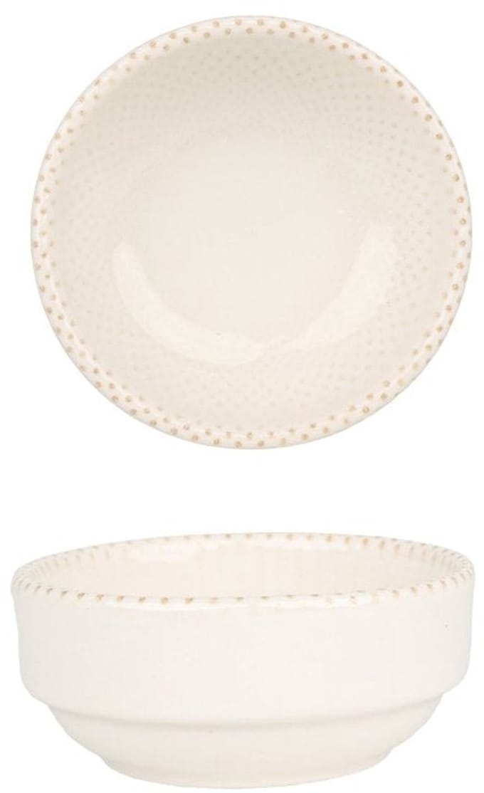 Rinart Serveerschaal - Punto - Porselein - 6 cm - set van 2
