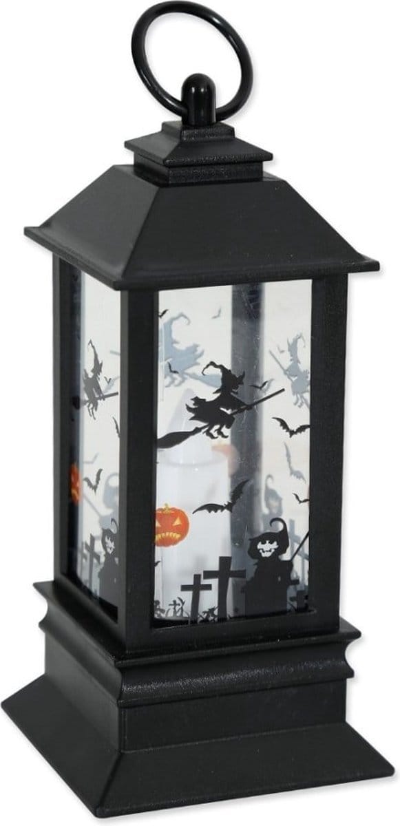 Halloween lampje - Zwart