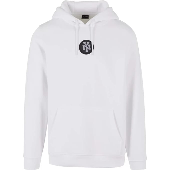 Mister Tee - NY Patch Hoodie/trui - XS - Wit