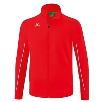 Erima Liga Star Polyesterjack Heren - Wit / Rood | Maat: M