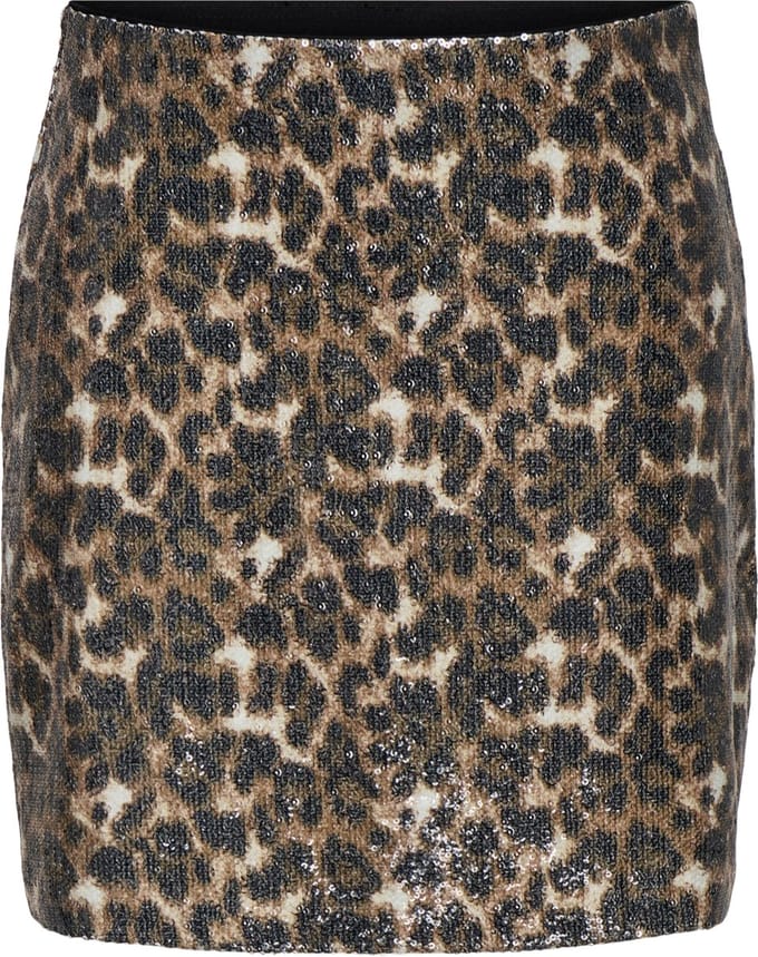 ONLY - ONLLEO SEQUINS SHORT SKIRT PNT - Dames - Rokken