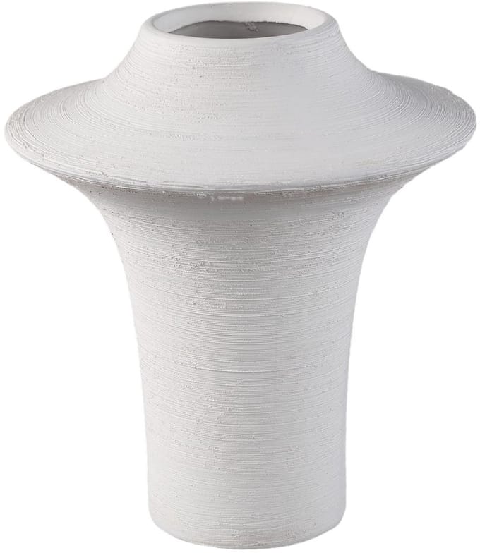 PTMD - Vaas Rinder - Wit - 21x21x24cm