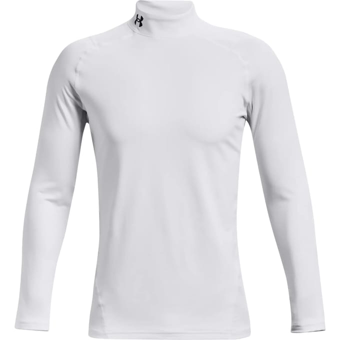 Under Armour Baselayer Cg Fitted Mock Longsleeve T-shirt Wit K100