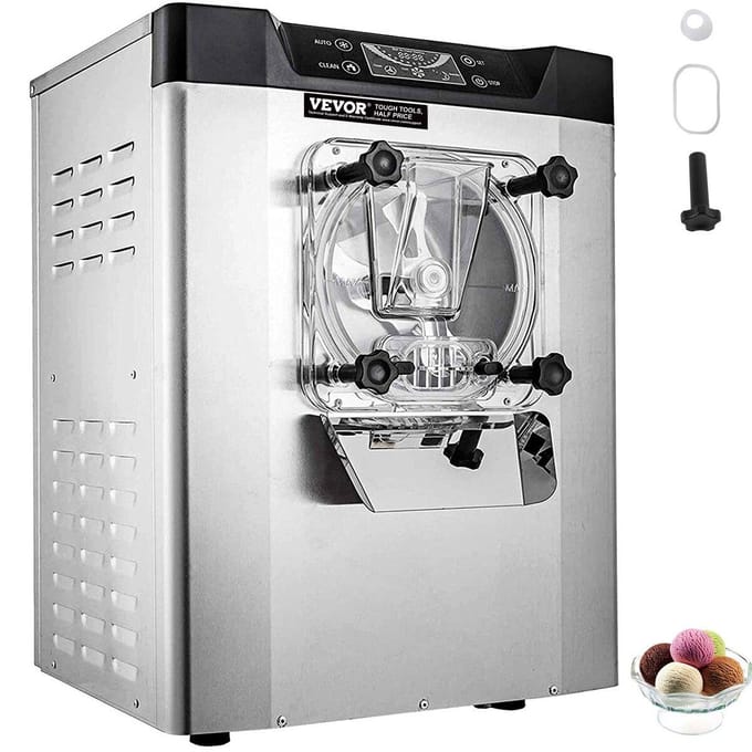 Commerciële Harde IJsmachine 3,5-4,4 UK Gallon/U Roestvrij Staal IJsmaker