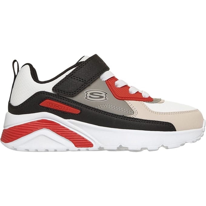 Skechers UNO LITE - REVIVAL-EDGE Jongens Sneakers - Wit