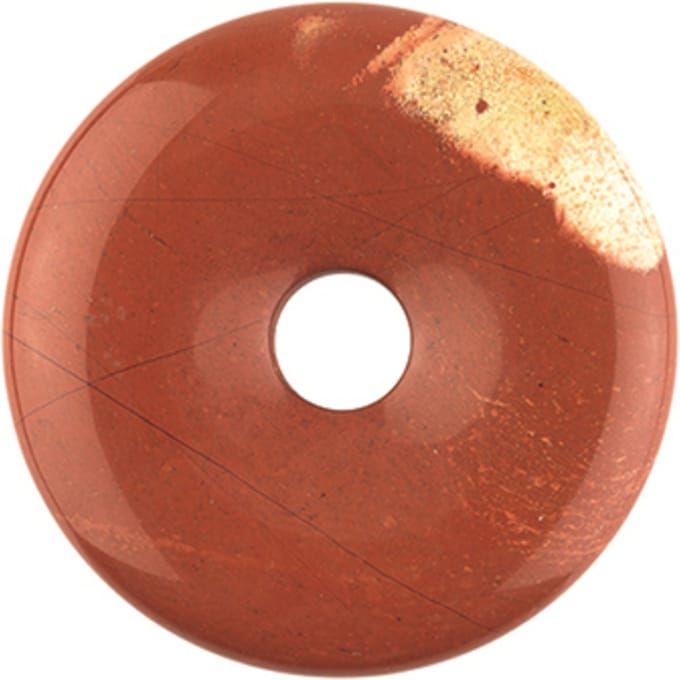 Jaspis rood donut 50 mm