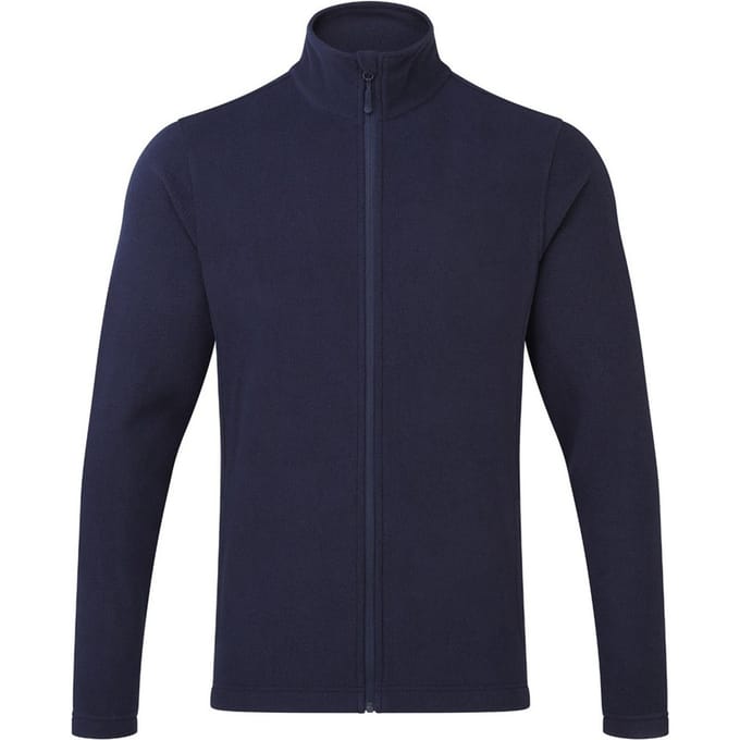 Premier Heren Recyclight Microfleece Full Zip Jas (Marine)